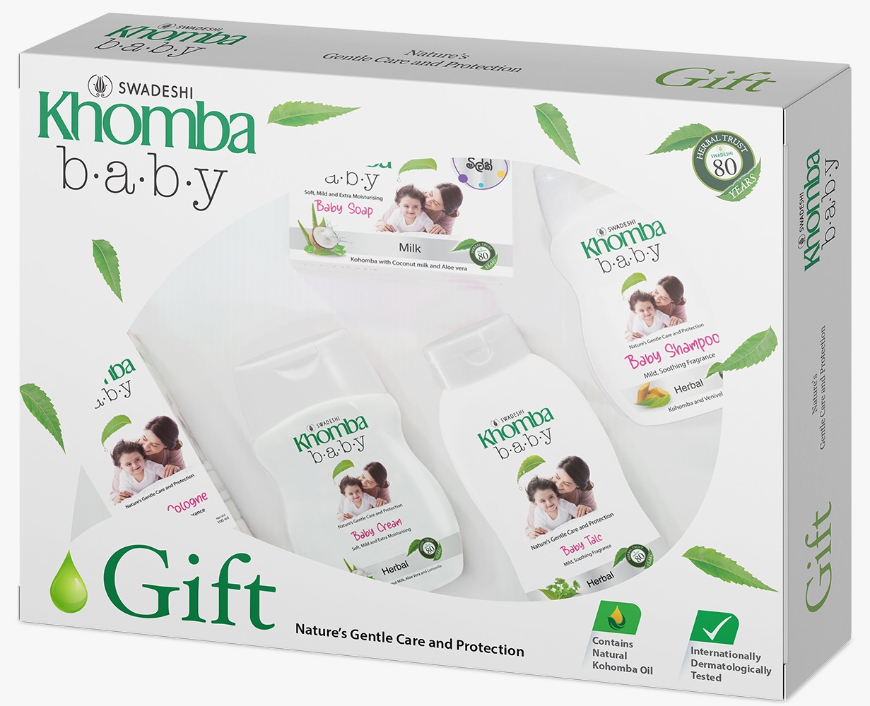 KHOMBA BABYGIFT PACK - HERBAL